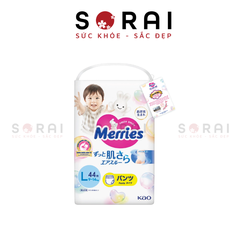 Bỉm Merries size L Nhật Bản 46 miếng