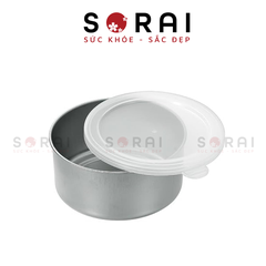 Echo hộp đựng thực phẩm inox có nắp tròn 12cm sâu