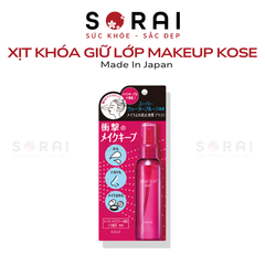 Xịt khóa giữ lớp trang điểm Kose Nhật Bản chai 80ml