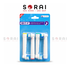 Set 4 đầu thay bàn chải điện Nhật bản