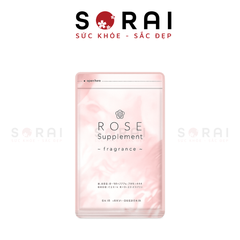 Viên uống thơm cơ thể Rose Nhật bản 90 viên