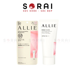 Kem Chống Nắng Nâng Tông Hương Hoa Hồng Kanebo Allie Rose Chaire 60g