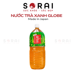 Nước trà xanh Globe Nhật Bản chai 2L