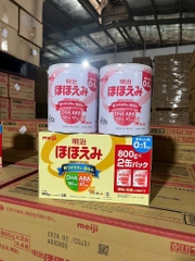 Sữa bột Meiji hộp 800gr Nhật Bản cho bé từ 0-1 tuổi (mẫu mới 2025)