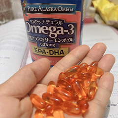 Viên uống Pure Omega Alaska bổ sung Omega 3 Nhật Bản hộp 450 viên