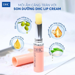 Son dưỡng môi DHC Lip Cream Nhật bản bản không màu