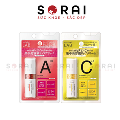 Son dưỡng môi chống UV Lab V Moist Retinol & Vitamin C Nhật Bản 4g