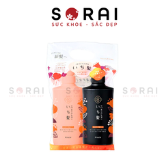 Set dầu gội dầu xả Ichikami dưỡng ẩm, giảm chẻ ngọn 480 ml
