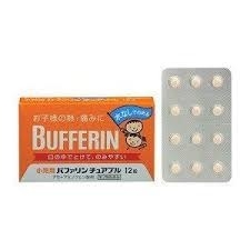 Viên hạ sốt, đau đầu Bufferin cho bé từ 3 tuổi 12 viên