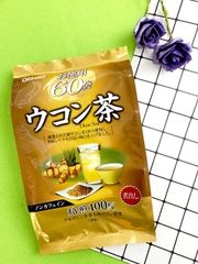 Trà nghệ Ukon giải độc gan ORIHIRO Nhật Bản 60 gói