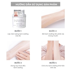 Gel dưỡng ẩm NMN White All-in-One dạng gel dưỡng ẩm, làm sáng da 245g