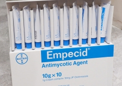 Kem bôi đặc trị nấm âm đạo Empecid 1% Bayer Nhật Bản