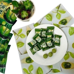 Kẹo trà xanh sữa UHA Nhật Bản 58g