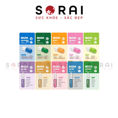 Mặt nạ miếng dưỡng da Dermal Solution Sheet Face Pack Nhật Bản (nhiều loại)