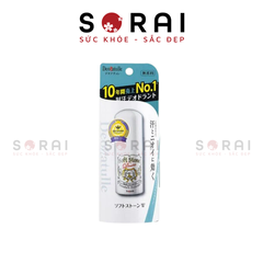 Lăn nách đá khoáng Softstone Double Deonatulle Nhật Bản 20g nữ - k mùi
