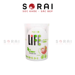 Tăm bông Life Akachan 200 chiếc
