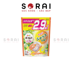 Viên giặt xả Bold P&G 4in1 32 viên hương cam