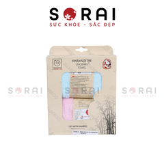 Khăn mặt sợi tre Takababy set 2 29x50cm