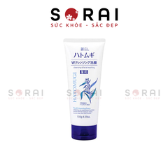 Sữa rửa mặt trắng da Reihaku Hatomugi Nhật Bản tuýp 130g