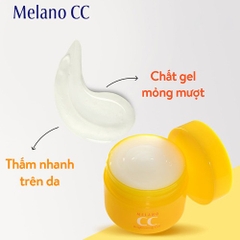 Gel dưỡng ẩm Rohto CC Melano dưỡng trắng, giảm đốm nâu Nhật Bản 100g