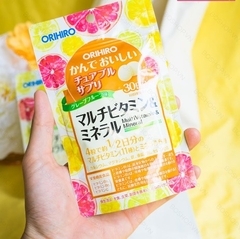 Viên nhai Orihiro bổ sung vitamin tổng hợp và khoáng chất 120 viên