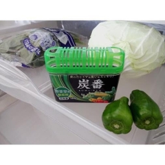 Hộp khử mùi tủ lạnh ngăn rau Sumiban Nhật Bản 150g 12х10х4cm