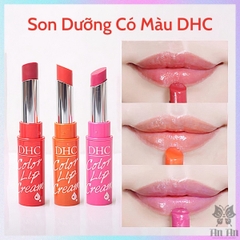 Son dưỡng môi DHC Color Lip Cream Nhật Bản màu cam 1.5g