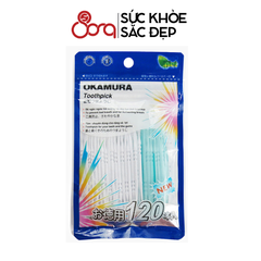 Tăm nhựa Okamura Nhật Bản 120 cây