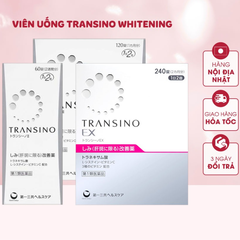 Viên uống trị nám trắng da Transino Ex 240 viên mẫu mới