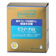 Men vi sinh Bifina Health Aid Ex bổ sung lợi khuẩn, hỗ trợ tiêu hóa Nhật bản 60 ngày