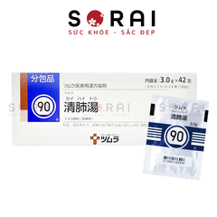Bột bổ phổi, lọc phổi Seihaitou Nhật Bản hộp 42 gói