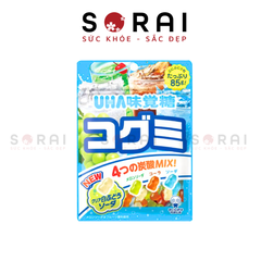 Kẹo dẻo trái cây UHA 85gram vị soda