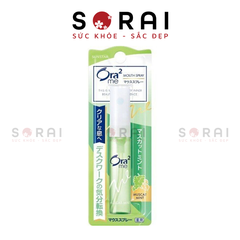 Xịt thơm miệng Sunstar Ora 2 6ml (7 loại) Nho xanh bạc hà
