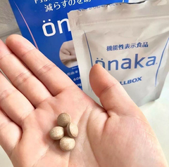 Viên uống giảm mỡ bụng Onaka Pillbox Nhật Bản 60 viên