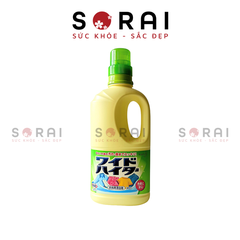 Nước giặt tẩy quần áo màu KAO Nhật Bản chai 1L