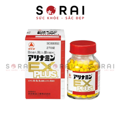 Viên uống Arinamin giảm mỏi mắt, đau cơ, khớp, dây thần kinh, tê bì chân tay lọ 270 viên