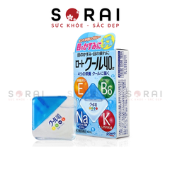 Nước nhỏ mắt, dưỡng mắt Rohto Nhật Bản, mát lạnh 12 ml