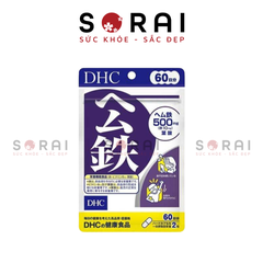 Viên uống bổ sung sắt DHC 120 viên 60 ngày