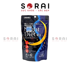 Trà giảm cân ban đêm Orihiro Night Diet Nhật Bản (2 loại) 24 gói
