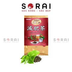 Trà thảo dược giảm mỡ bụng ORIHIRO Genpi Tea Nhật Bản túi 60 gói
