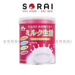 Sữa Morinaga cho người lớn bổ sung lợi khuẩn, Canxi, Sắt... 300gram 24/10/2024 P12