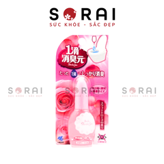 Nước nhỏ thơm bồn cầu Kobayashi Shoshugen 20ml (2 mùi hương) Hoa hồng
