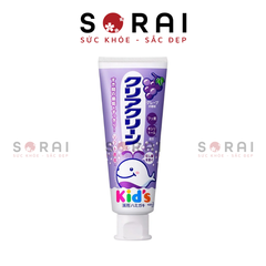 Kem đánh răng cho bé Kao Kids Nhật Bản (3 vị) Vị nho 70g