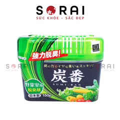 Hộp khử mùi tủ lạnh ngăn rau Sumiban Nhật Bản 150g 12х10х4cm