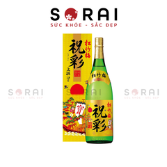 Rượu Sake vẩy vàng Nhật bản, chai 1.8L, bản thường