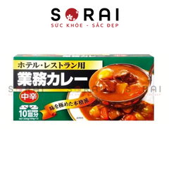 Viên nấu Cari kiểu Nhật Kobe Bussan 200g vị cay vừa