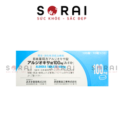 Thuốc điều trị viêm loét dạ dày Aldoxa Nhật Bản 100mg