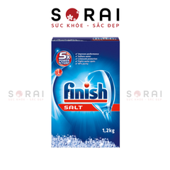 Muối rửa bát Finish Châu Âu làm mềm nước hộp 1.2kg
