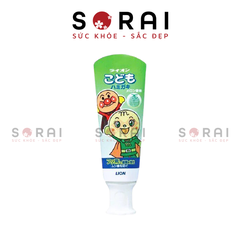 Kem đánh răng trẻ em Lion Nhật Bản vị dưa gang