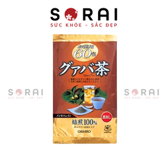 Trà ổi Orihiro thanh nhiệt giải độc, hỗ trợ giảm cân túi 60 gói